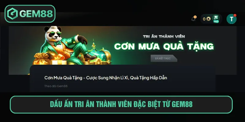 Dấu ấn tri ân thành viên đặc biệt từ GEM88